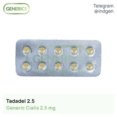 Cialis TADADEL 2.5 buy price reviews instructions