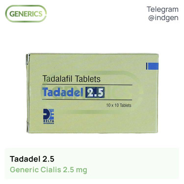 Cialis TADADEL 2.5 buy price reviews instructions