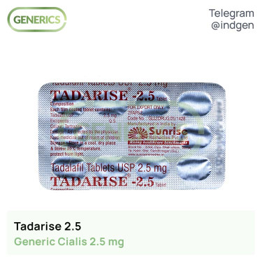 Сиалис TADARISE 2.5 купить цена отзывы инструкции