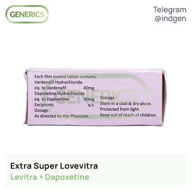 Левітра EXTRA SUPER LOVEVITRA купити ціна відгуки інструкції