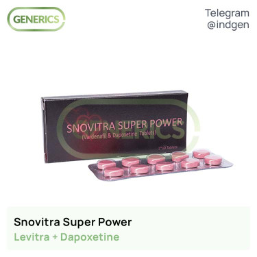 Левітра SNOVITRA SUPER POWER  купити ціна відгуки інструкції