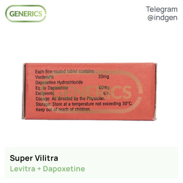 Левітра SUPER VILITRA купити ціна відгуки інструкції