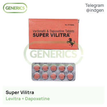 Левітра SUPER VILITRA купити ціна відгуки інструкції